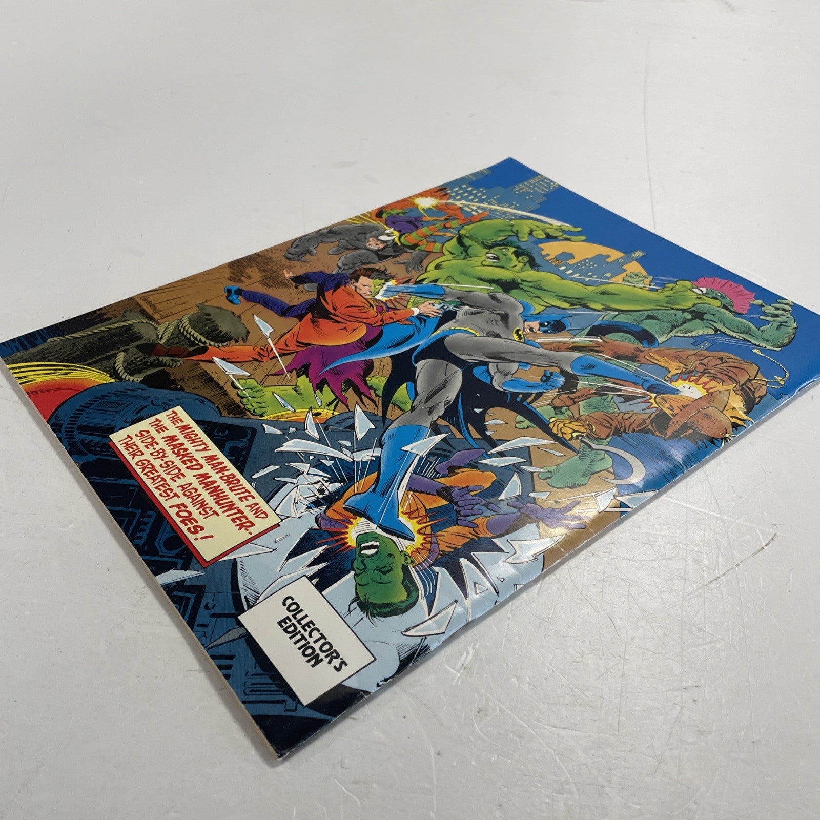Batman Vs The Incredible Hulk Treasury Edition 1981 DC & Marvel Special7