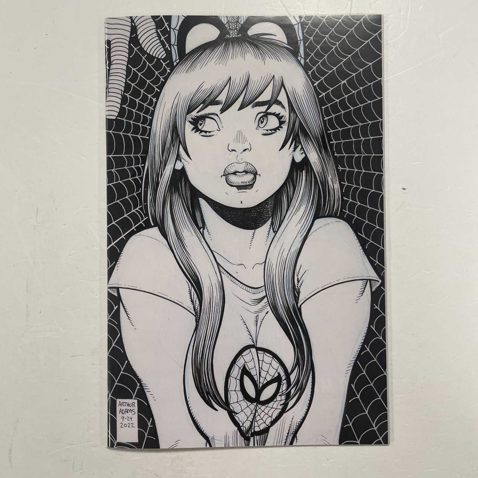 Amazing Spider-man #26 2022 NM Arthur Adams B&W Sketch Virgin Variant0