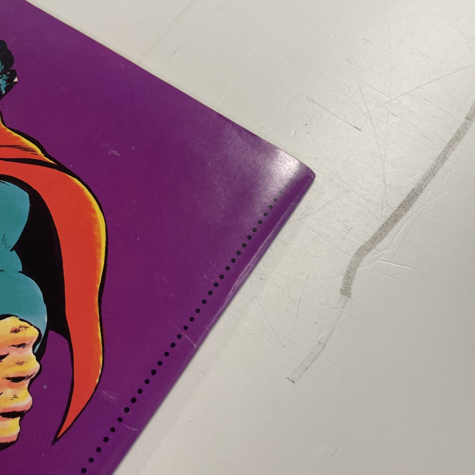 Superman Luthor's Lost Land Giant Comics To Color 1975 Whitman Uncoloured11
