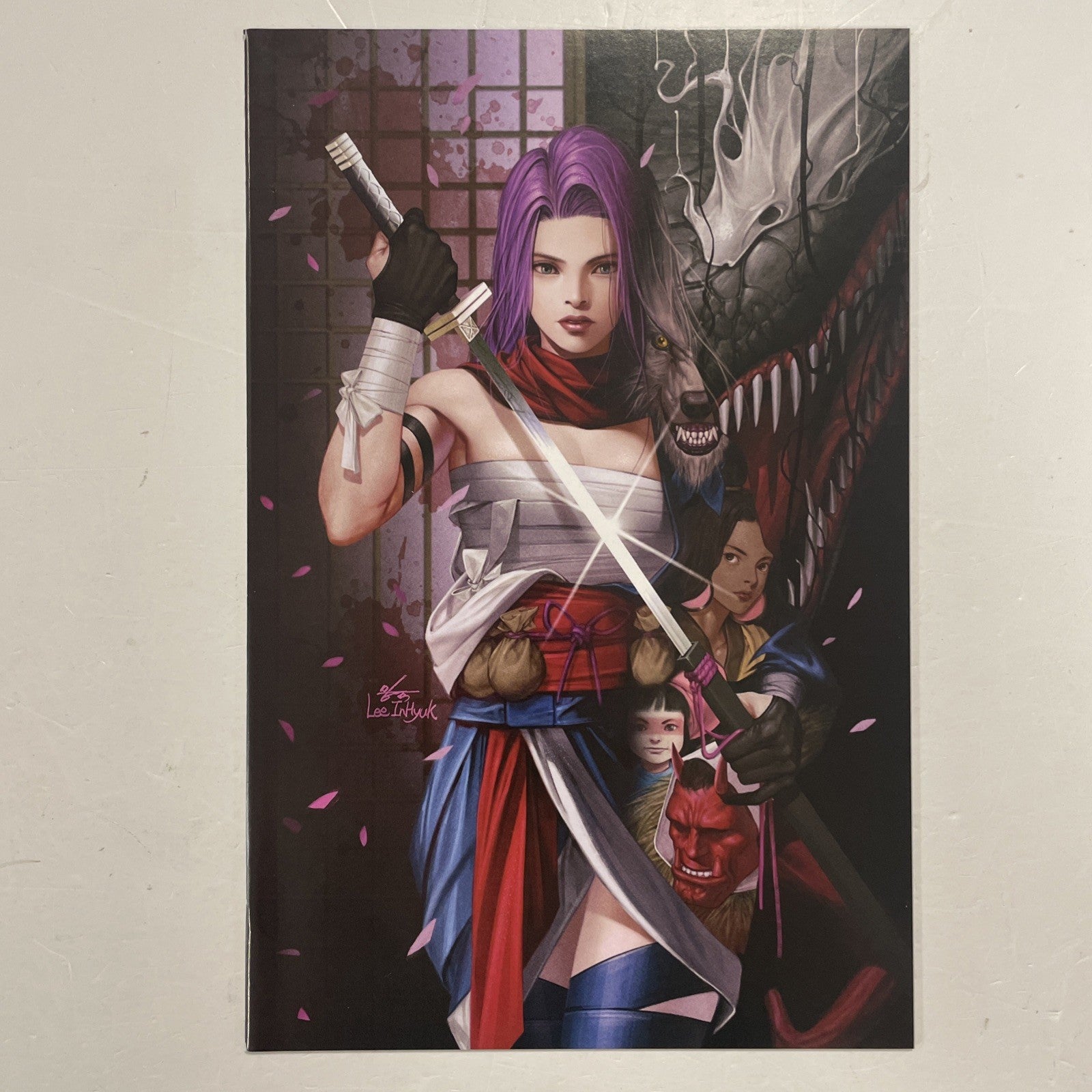 Demon Days X-Men #1 2021 NM- Inhyuk Lee Psylocke Virgin Variant0