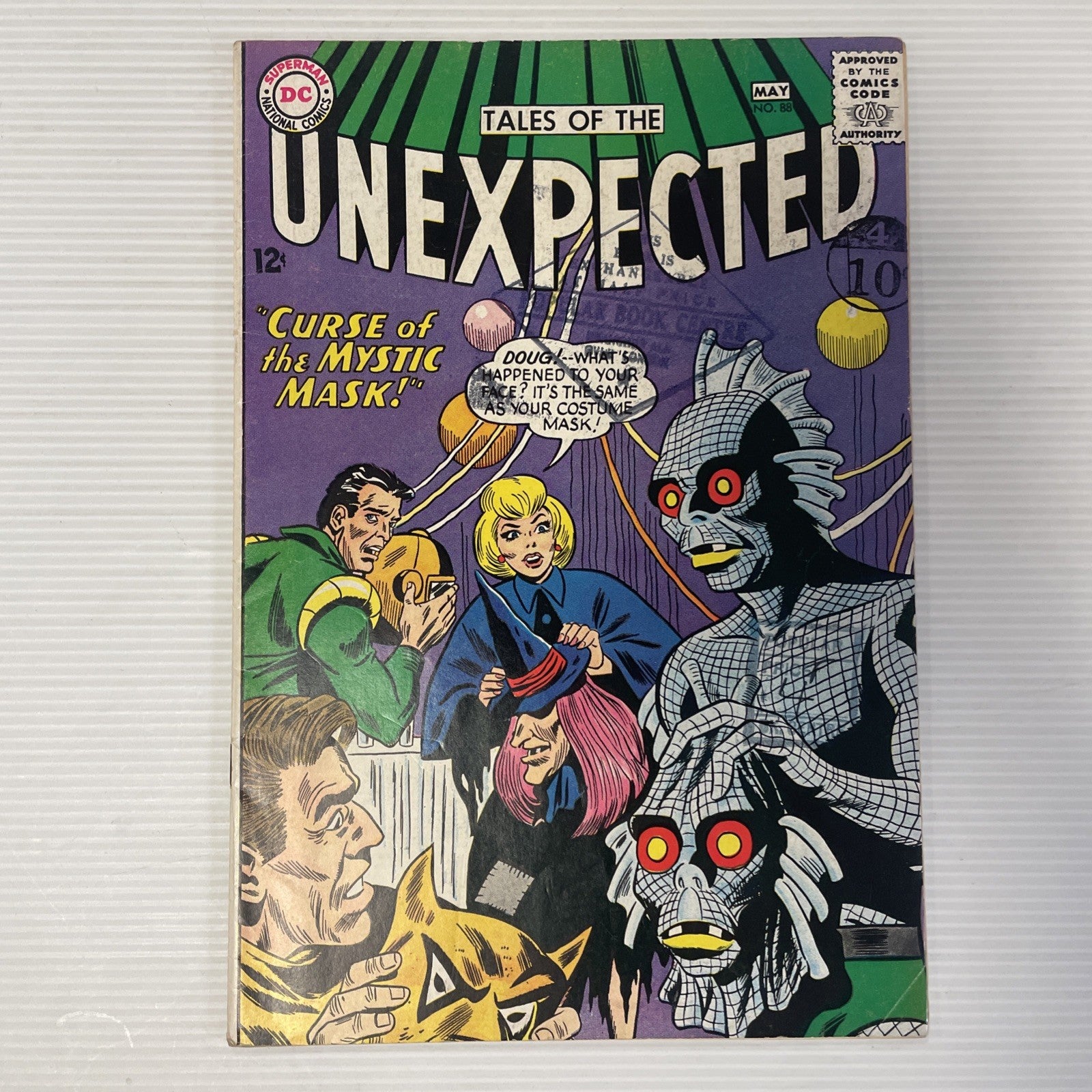 Tales of the Unexpected #88 1965 VG/FN Stamps on Cover0
