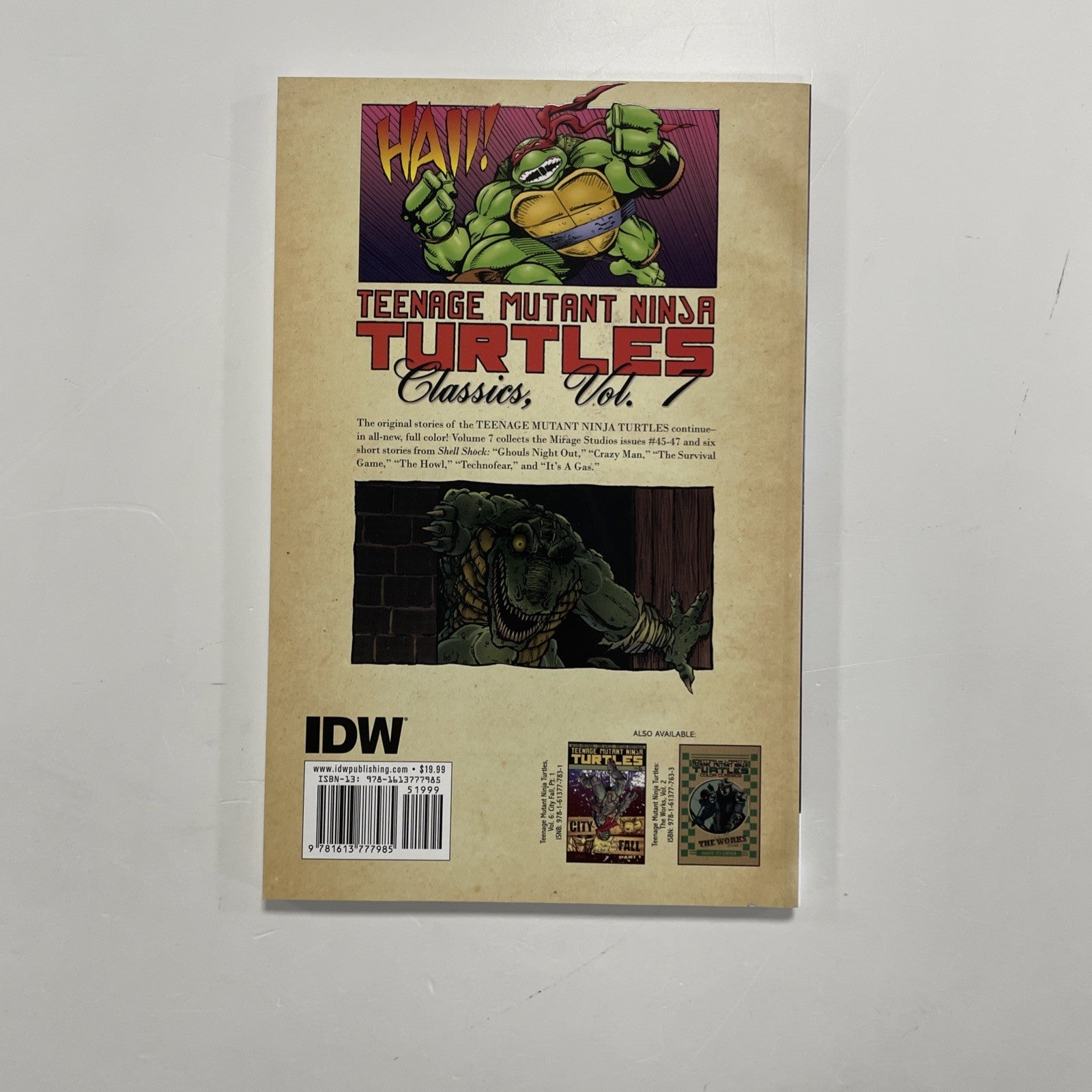 Teenage Mutant Ninja Turtles Classics Volumes 7 2013 IDW TPB6