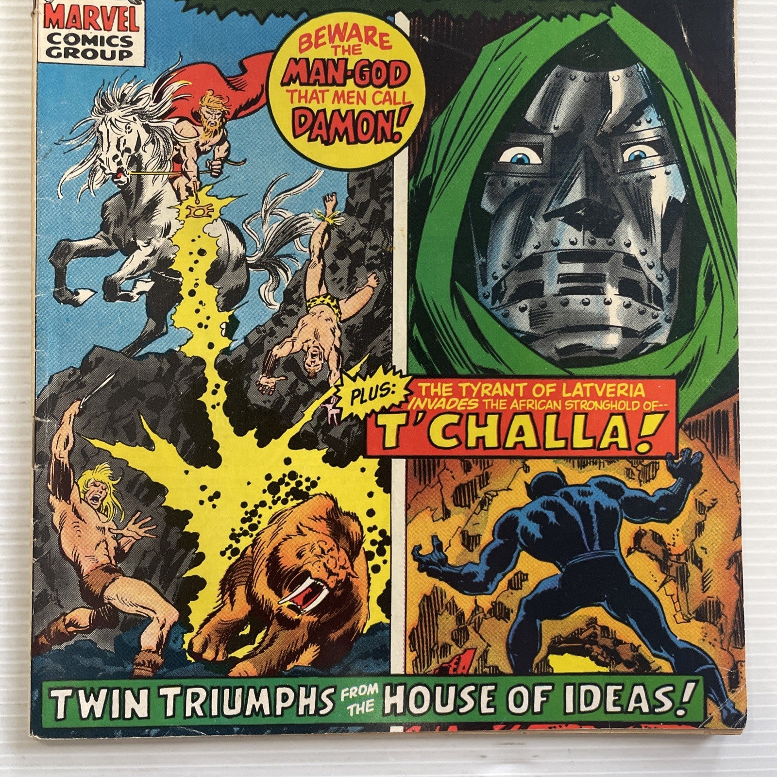Astonishing Tales #6 1971 FN  Ka-Zar & Dr. Doom 1st Appearance of Bobbi Morse2
