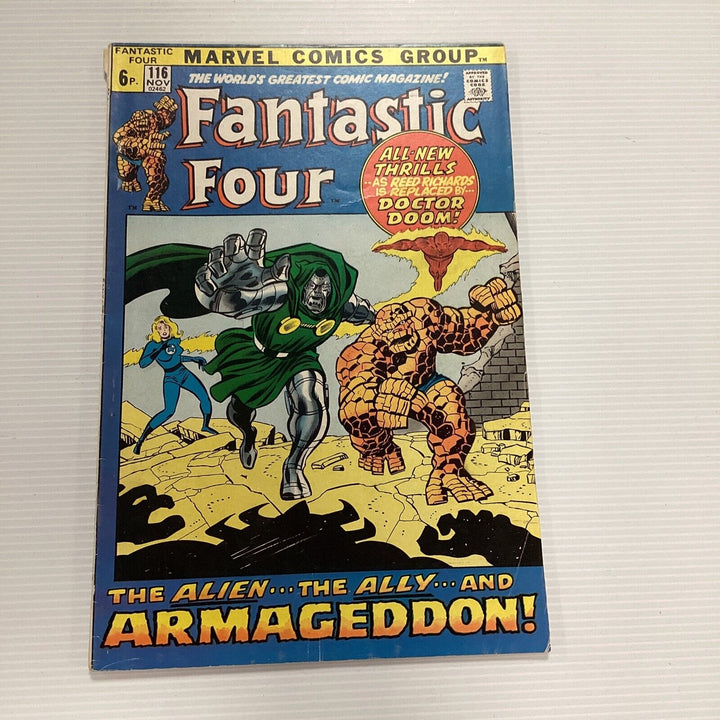 Fantastic Four #116 1971 VG/FN Pence Copy