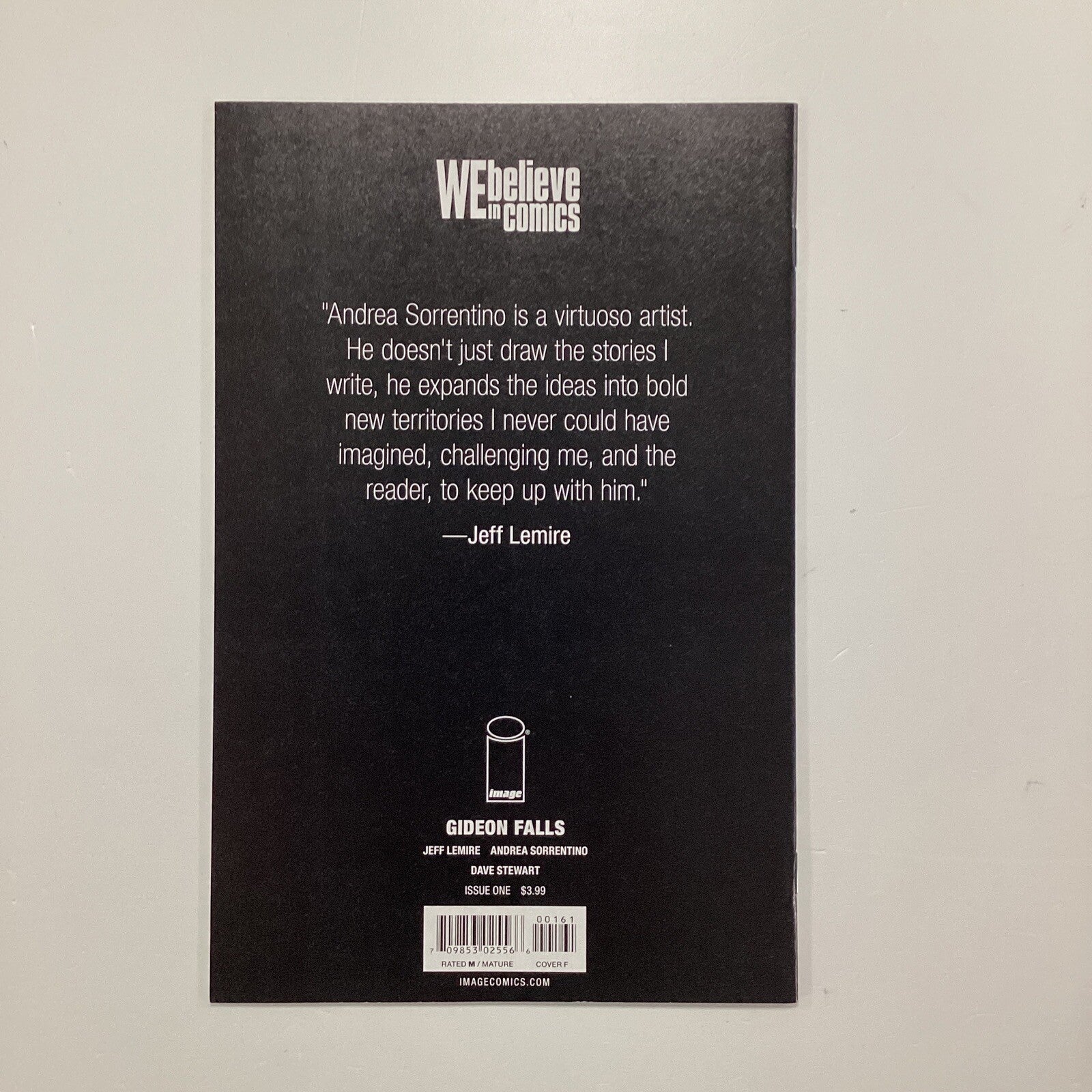 Gideon Falls #1 2018 NM Virgin Variant Cover6