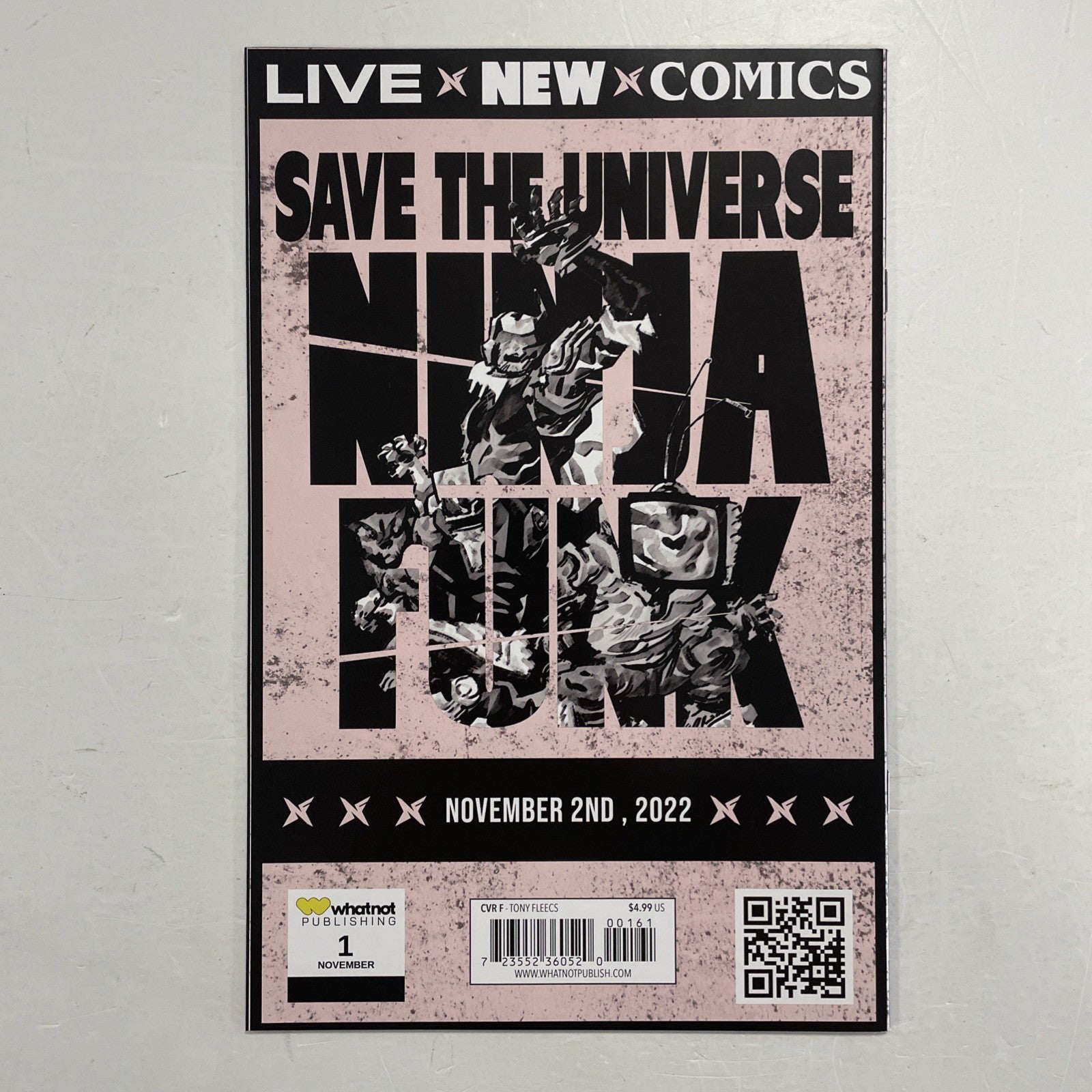 Ninja Funk #1 2022 Stray Dogs Homage Cover Signed by JPG McFly with CoA4