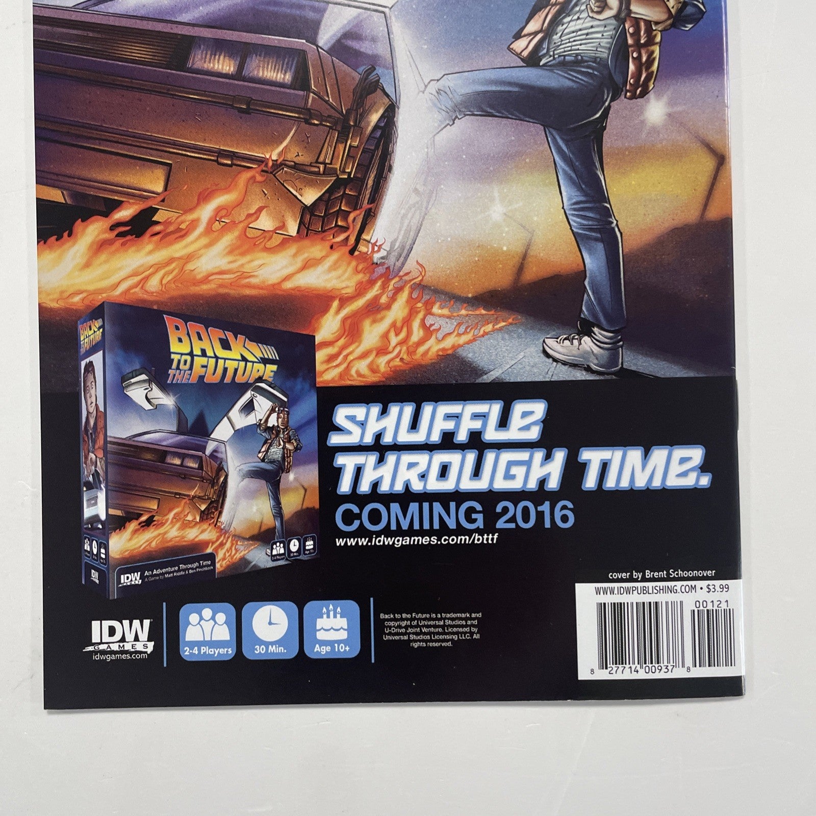 Back To The Future #1 2015 NM Subscriber Variant8