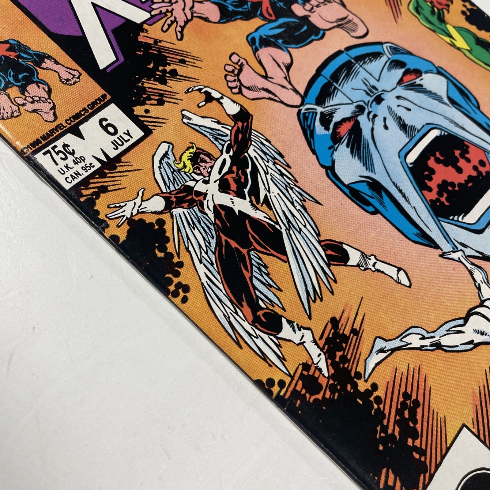 X-factor #6 1986 FN/VF 1st Full Appearance of Apocalypse (6)4