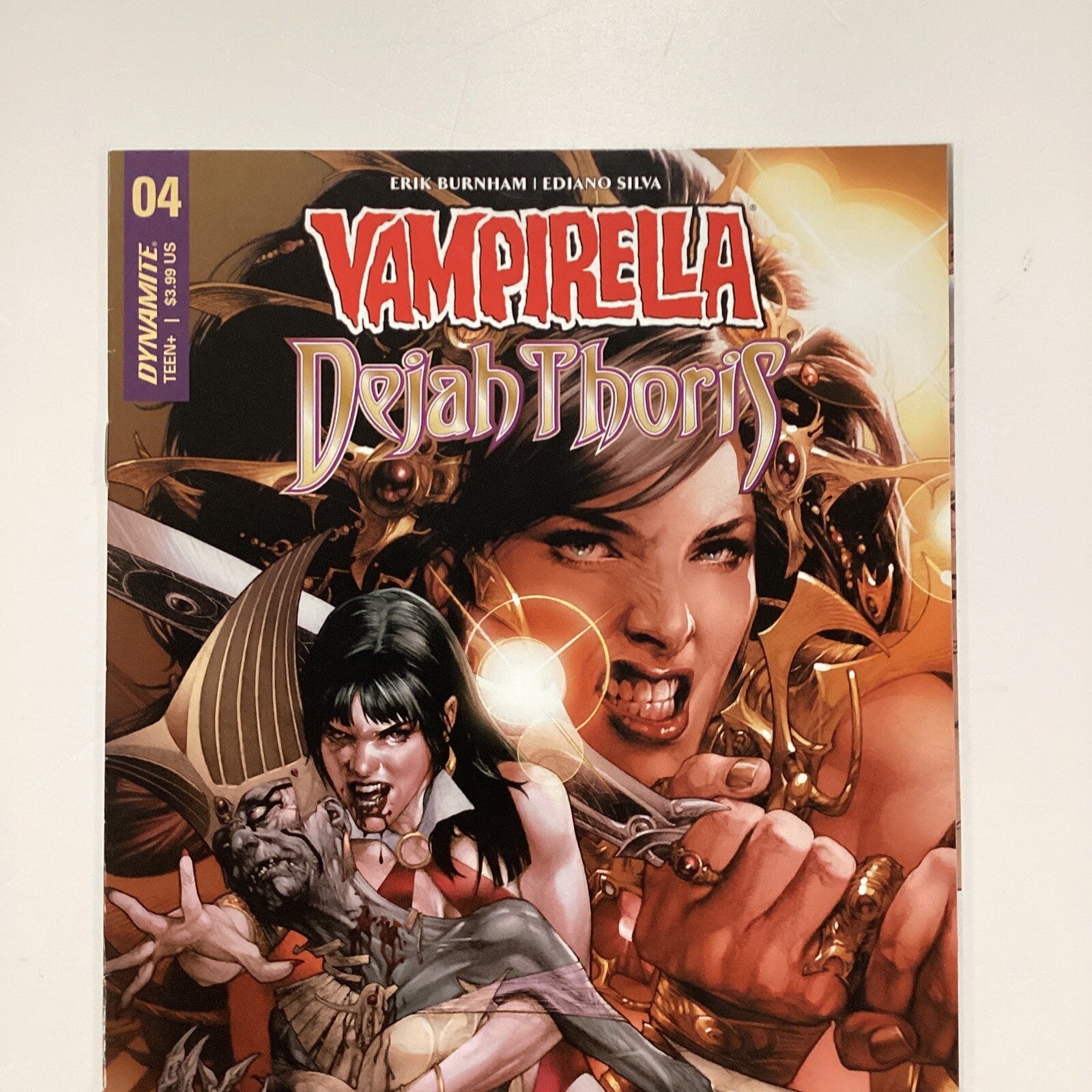 Vampirella Dejah Thoris #4 2019 NM Anacleto Varaint 'Ghost' book?1