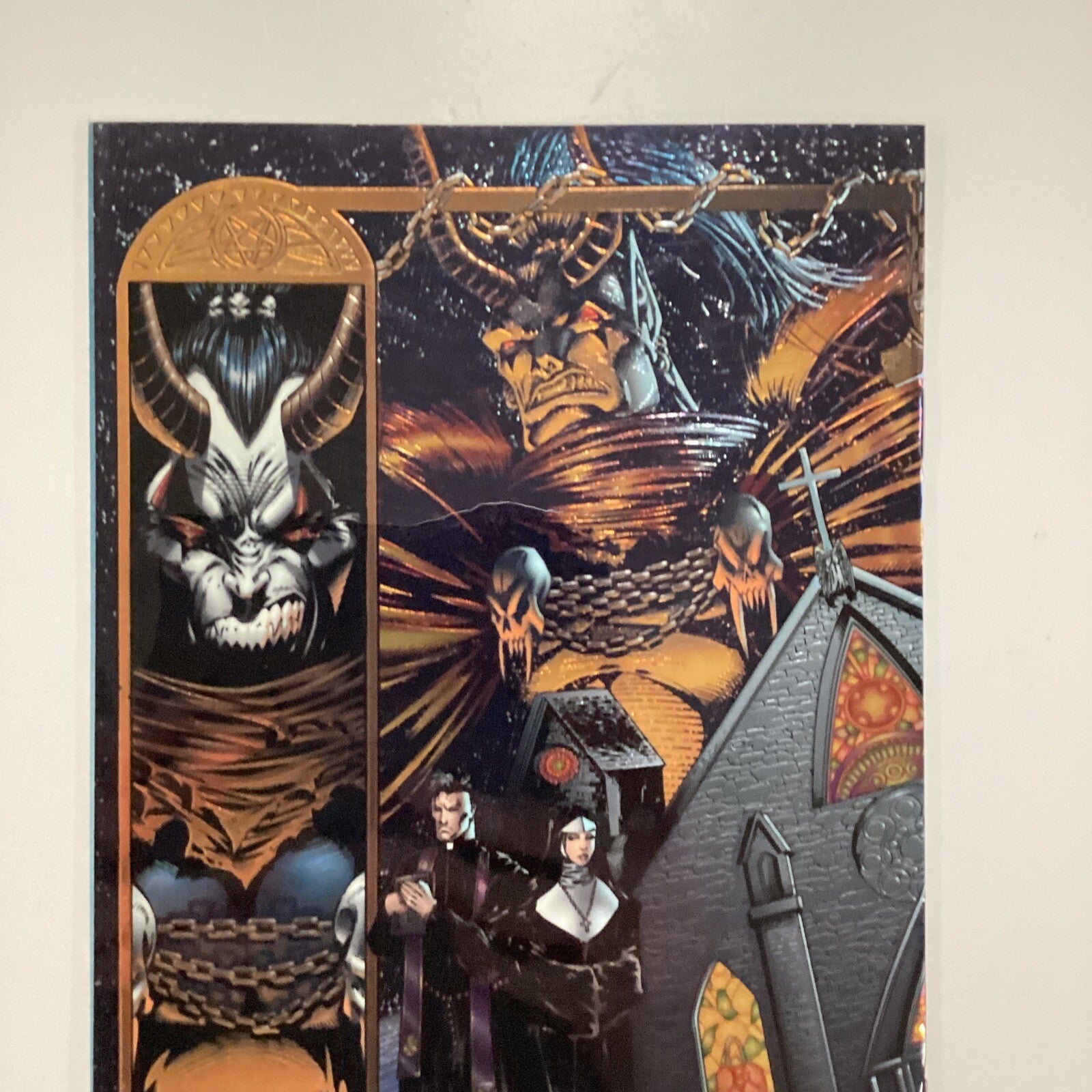 Avengelyne #1 1995 NM Chromium Foil Cover Maximum Press7