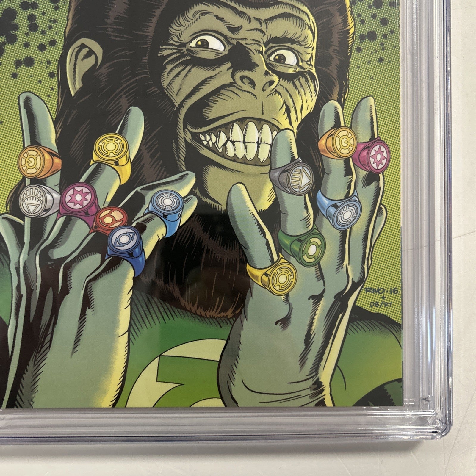 Planet of the Apes/Green Lantern #6 2017 CGC 9.8  Rivoche 1:20 Variant7