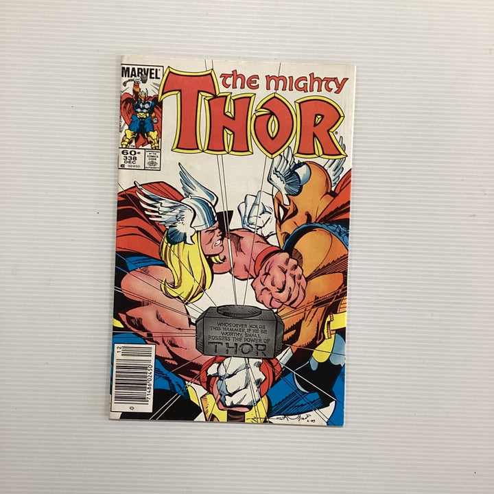 Thor #338 1983 VF 1st Stormbreaker 2nd app & Origin Beta Ray Bill Newsstand