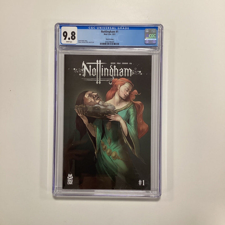 Nottingham #1 2021 CGC 9.8 Third Printing Mad Cave