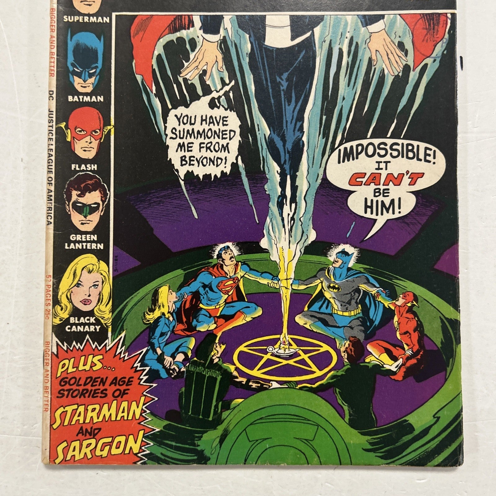 Justice League of America #98 1972 VG/FN Pence Stamp2