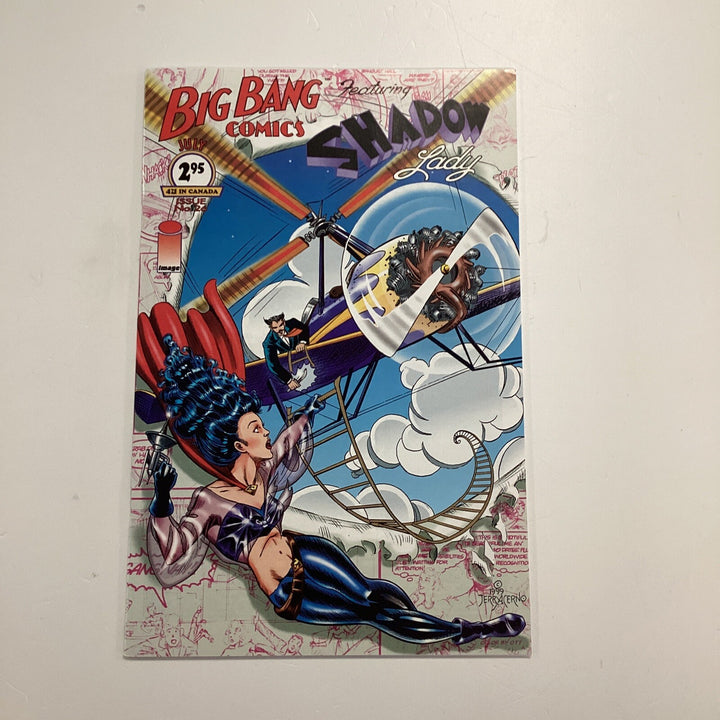 Big Bang Comics #26 Featuring Shadow Lady 1999 VF/NM Signed on reverse by Andrew0