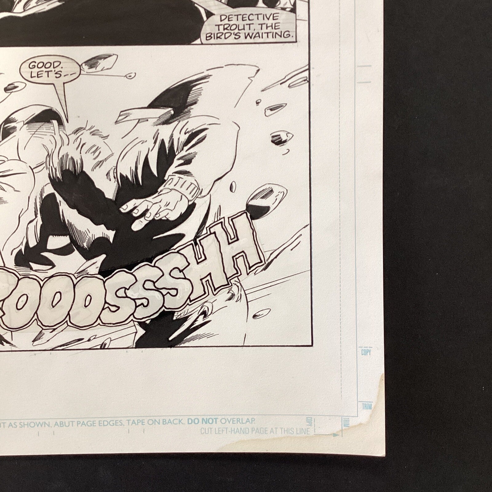 Original Artwork for Wild Thing #3 Page 3 by Duke Mighten 1993 Marvel Comics3