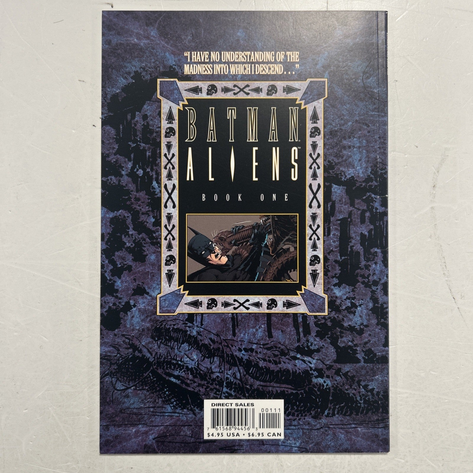 Batman Aliens Book #1-2 1997 VF Dark Horse Comics DC Comics TPB10