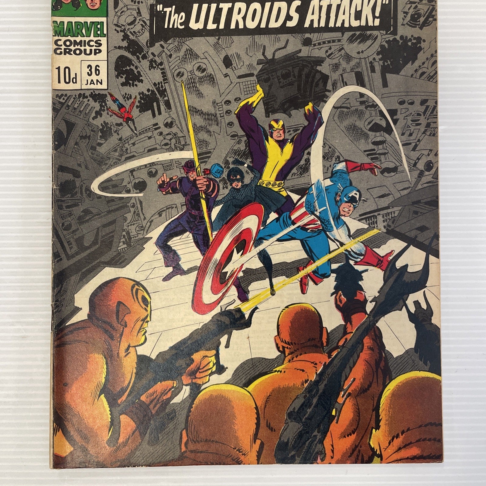 Avengers #36 1967 FN- 1st Ultrana Appearance Pence Copy2