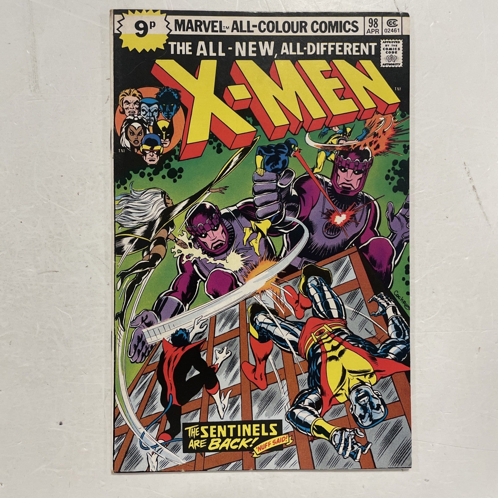 X-Men #98 1976 FN+ 1st Appearance Of Lilandra Stan Lee & Jack Kirby Cameo Pence0