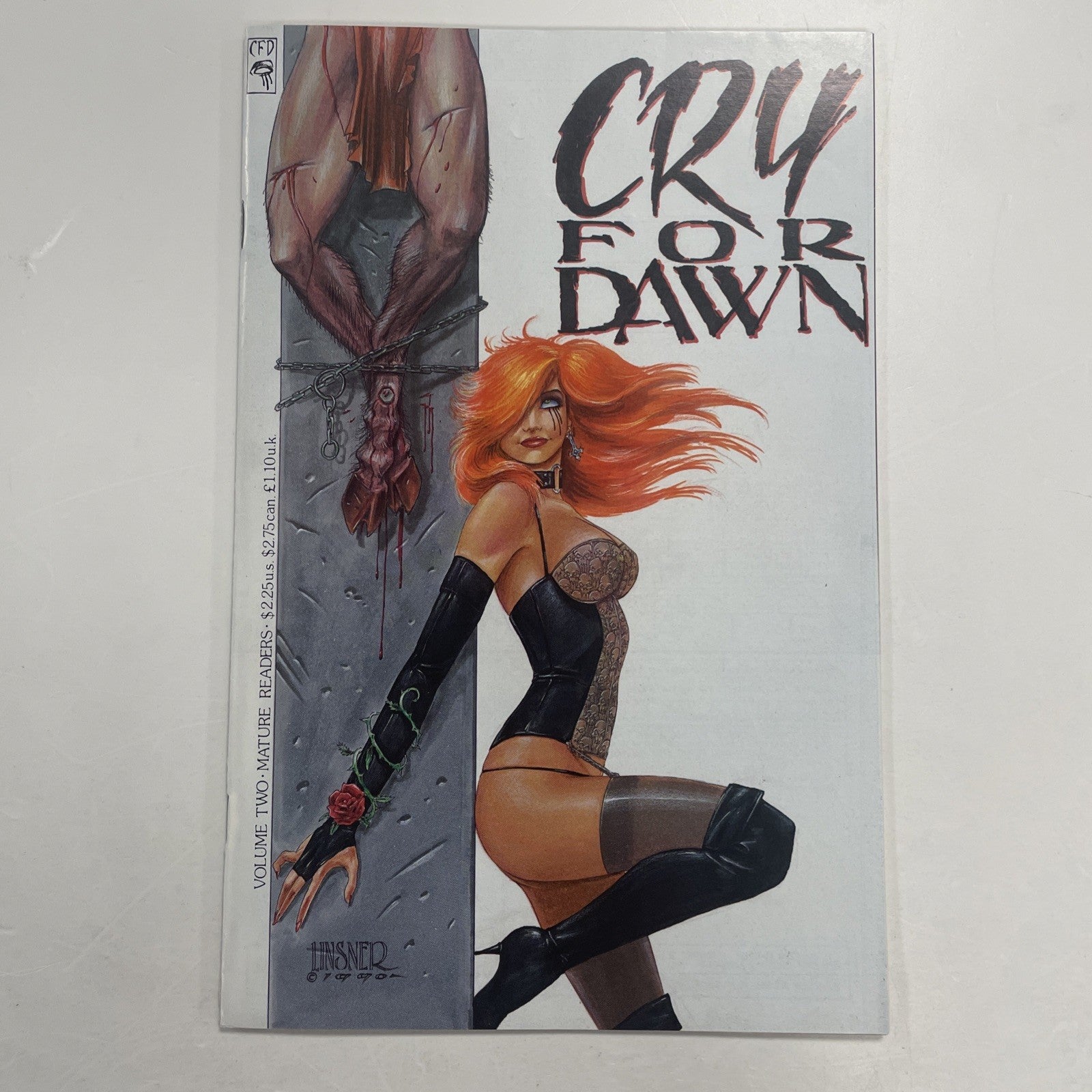 Cry For Dawn Vol 2 1992 VF+ Joseph Linsner Sirius0