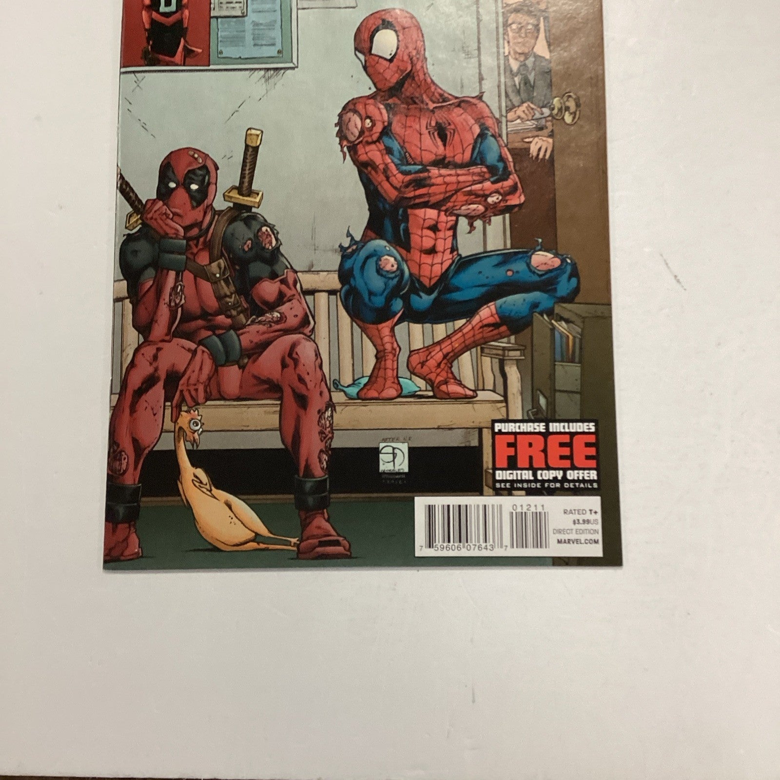 Avenging Spider-man #12 2012 VF/NM Deadpool appearance2