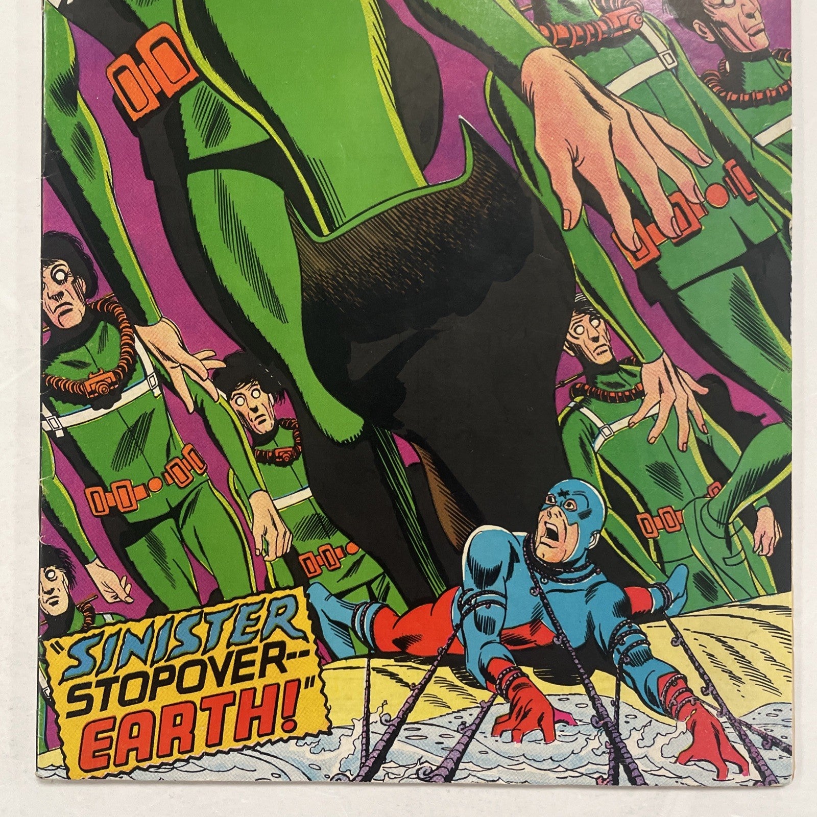 The Atom #38 1968 FN/VF Pence Stamp2