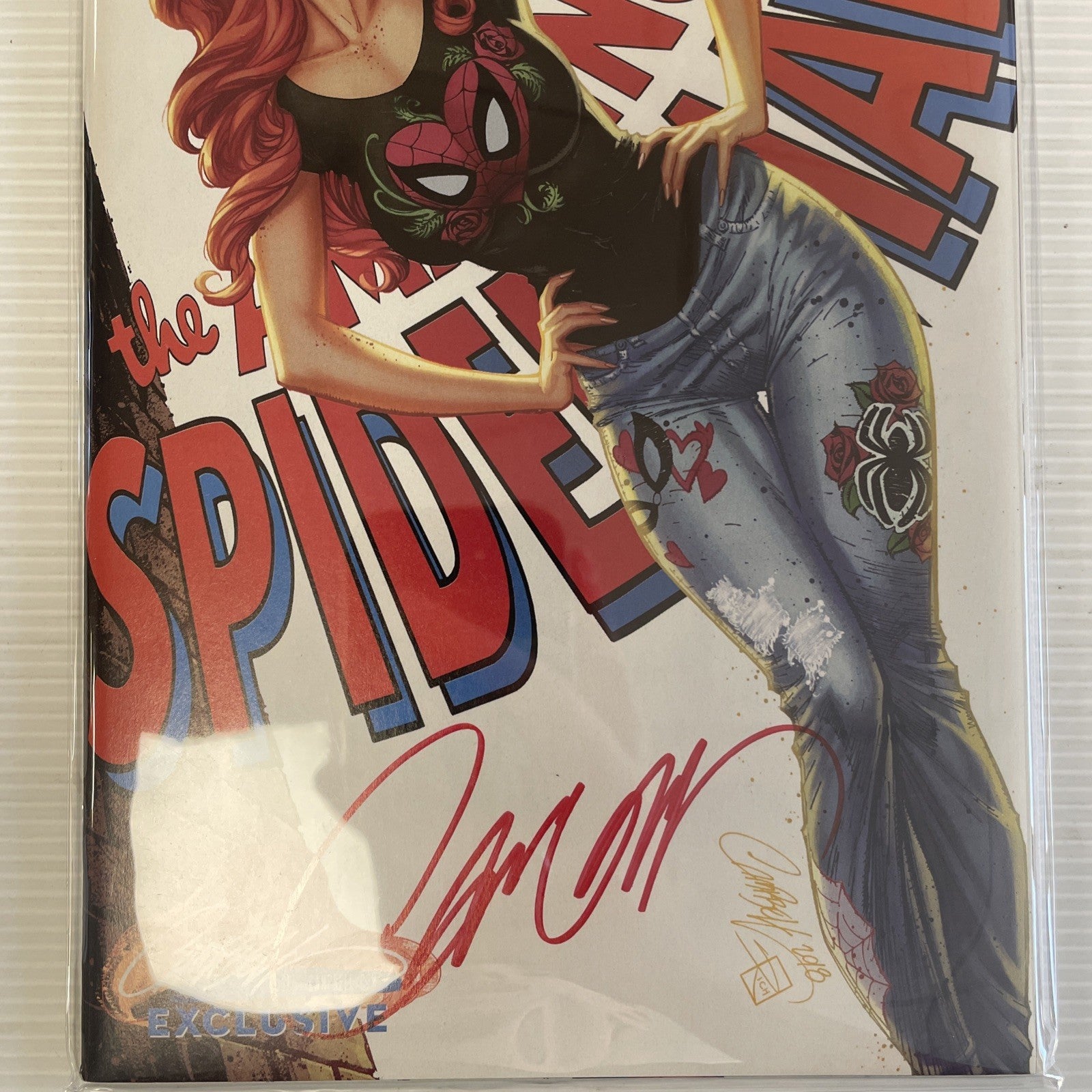 Amazing Spider-Man #800 2018 Signed J Scott Campbell Store Exclusive Variant B2