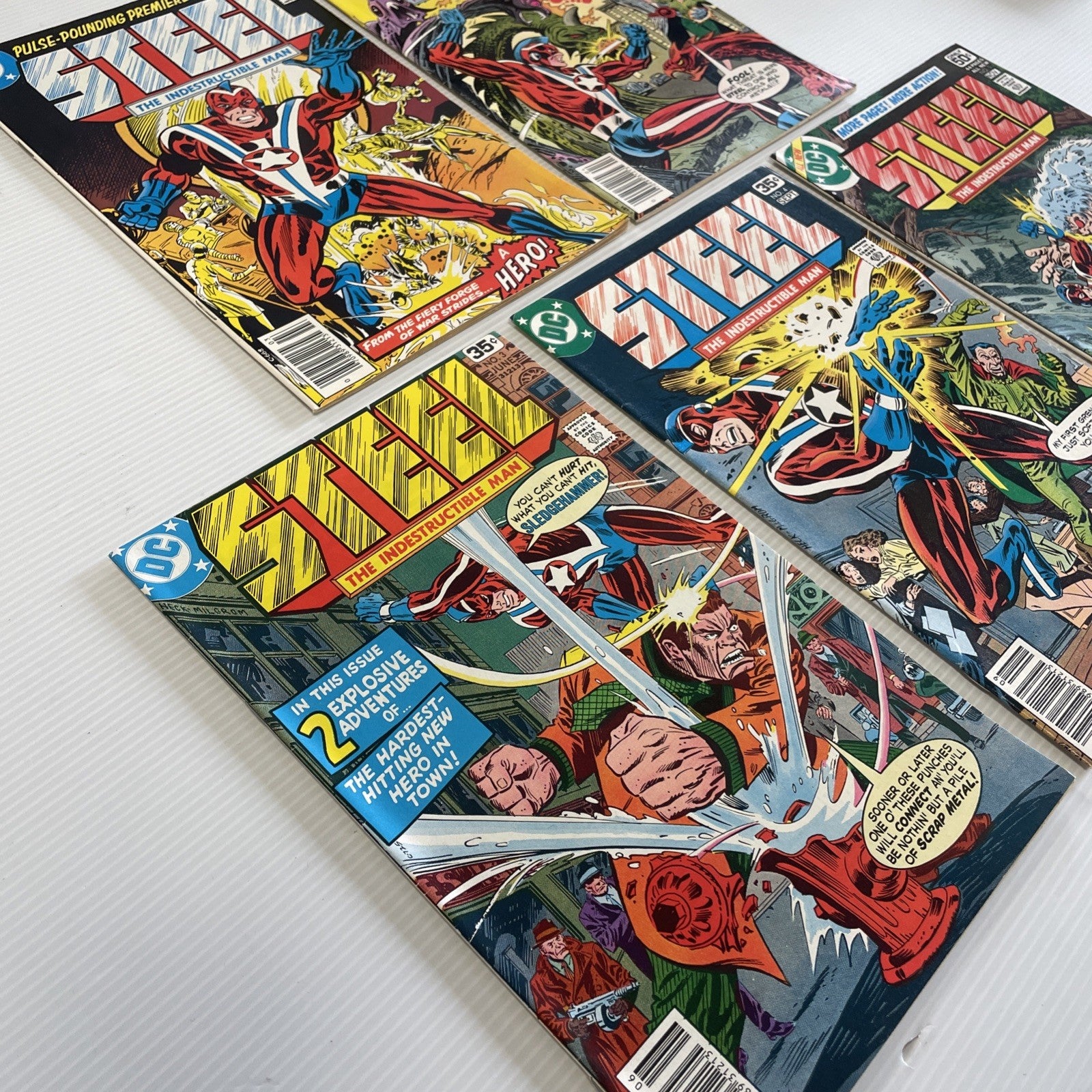 Steel The Indestructible Man #1-5 1978 VF/NM6