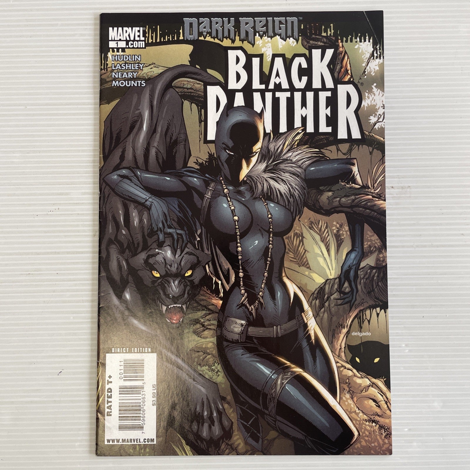 Black Panther #1 2009 FN/VF J. Scott Campbell 1st Shuri as Black Panther0