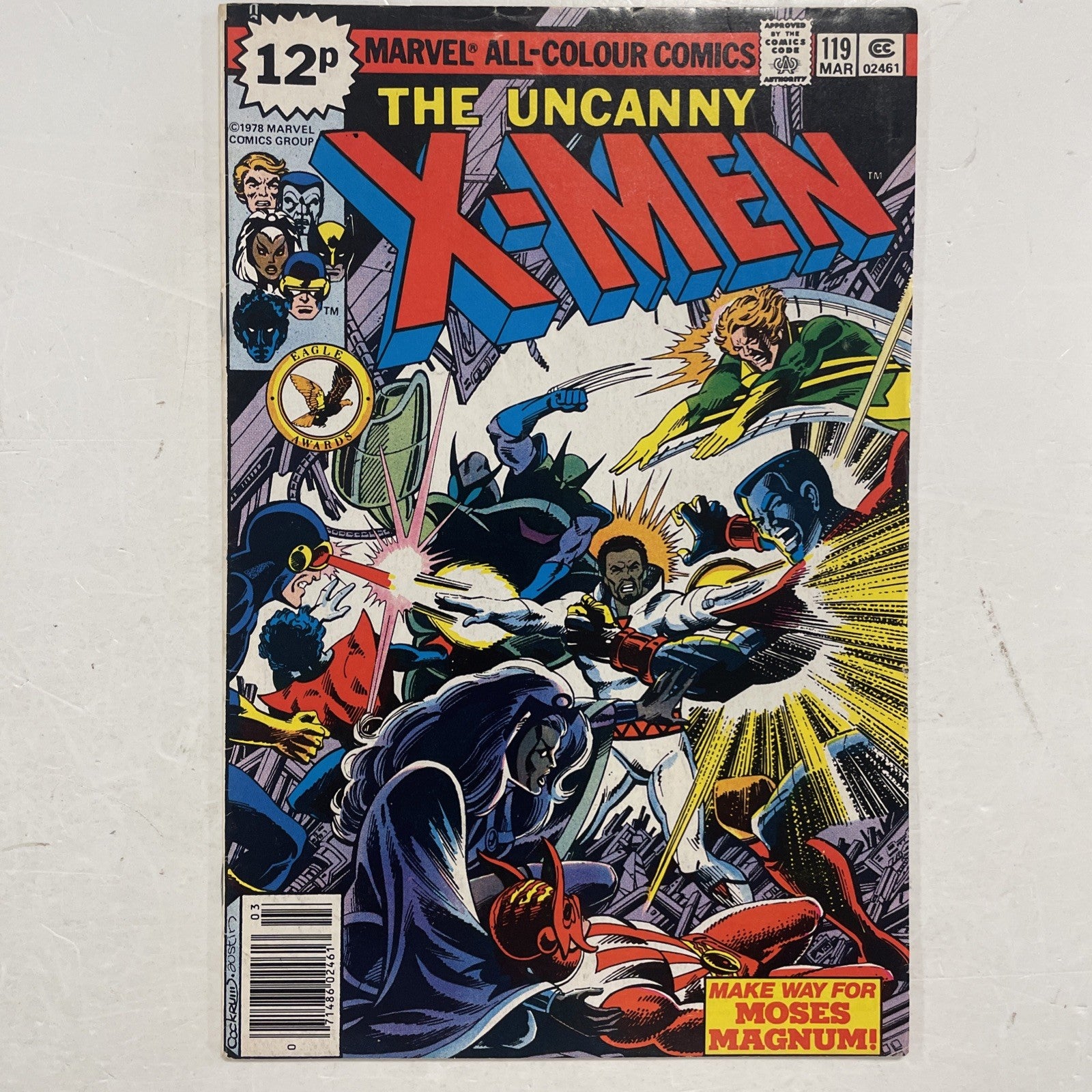 Uncanny X-Men #119 1978 FN- Pence Copy0