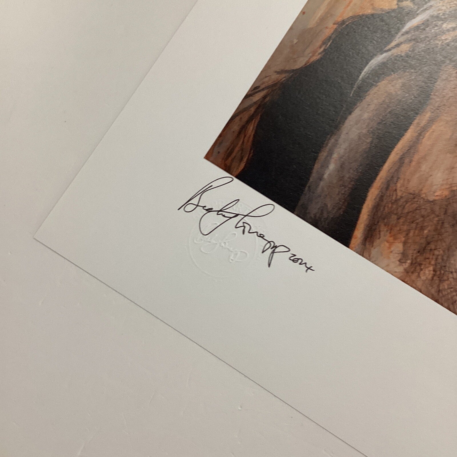 Khal Drogo Signed Art Print by Becky Knapp6