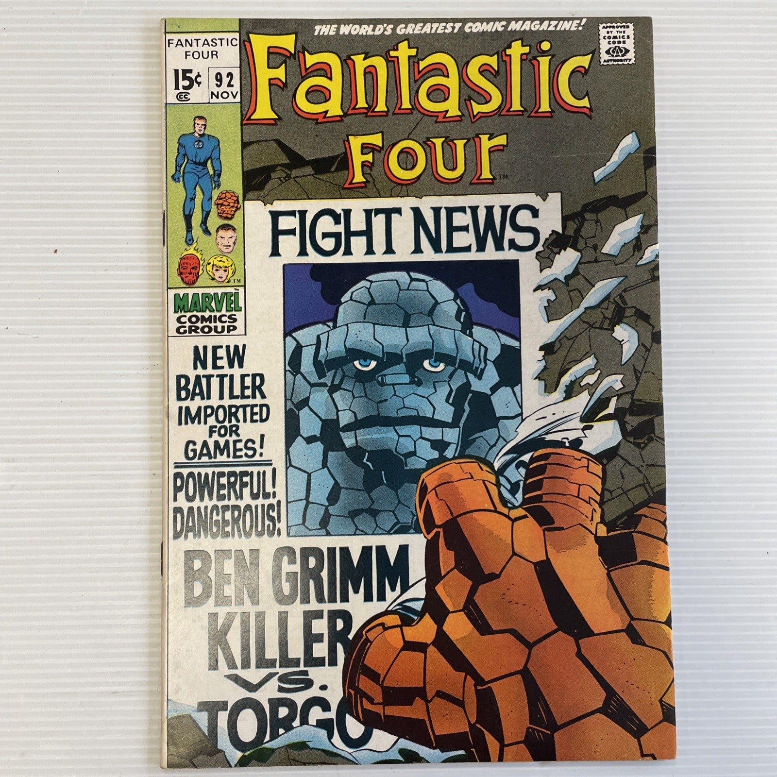 Fantastic Four #92 1969 FN/VF0