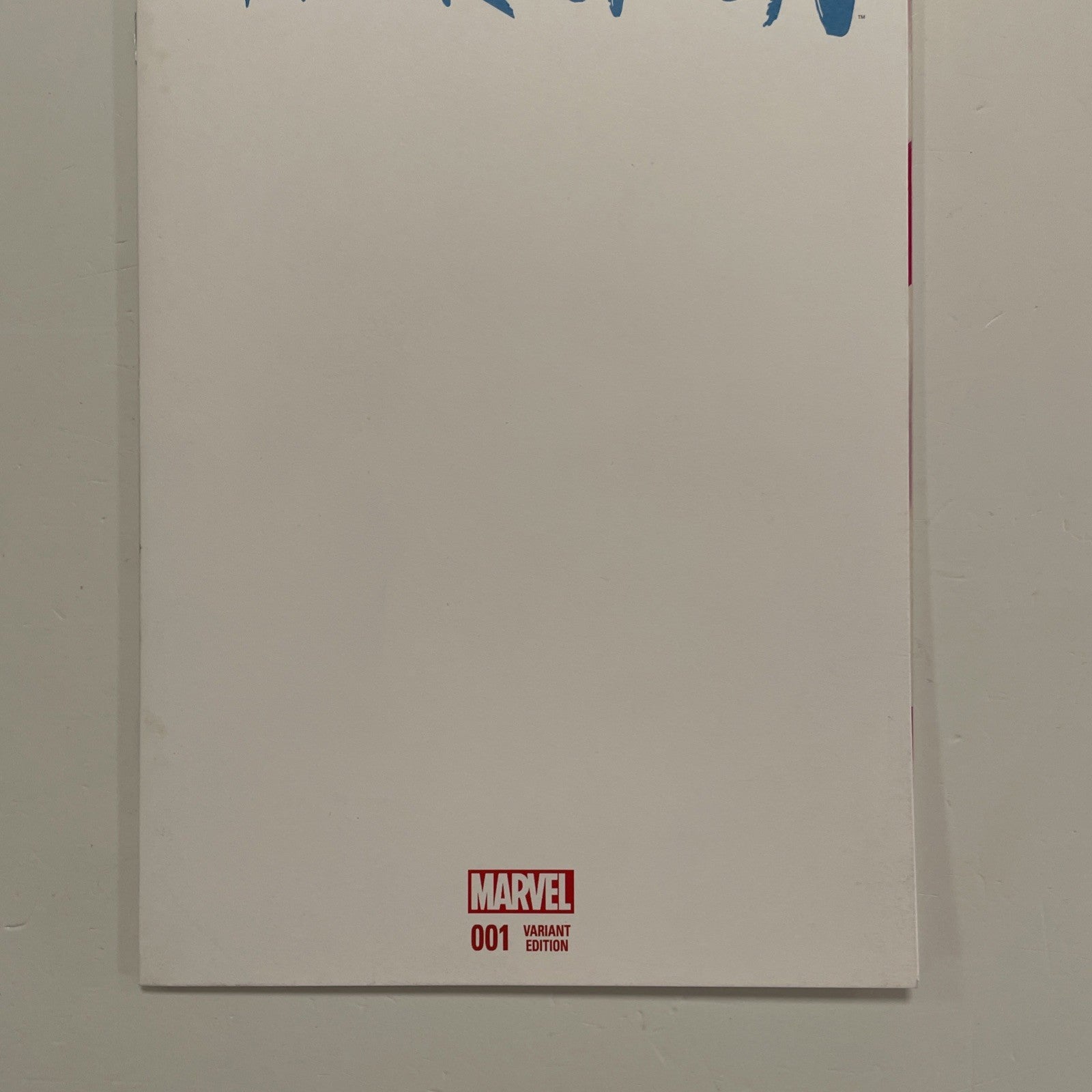Spider-Gwen #1 2015 NM Blank / Sketch Variant Cover2