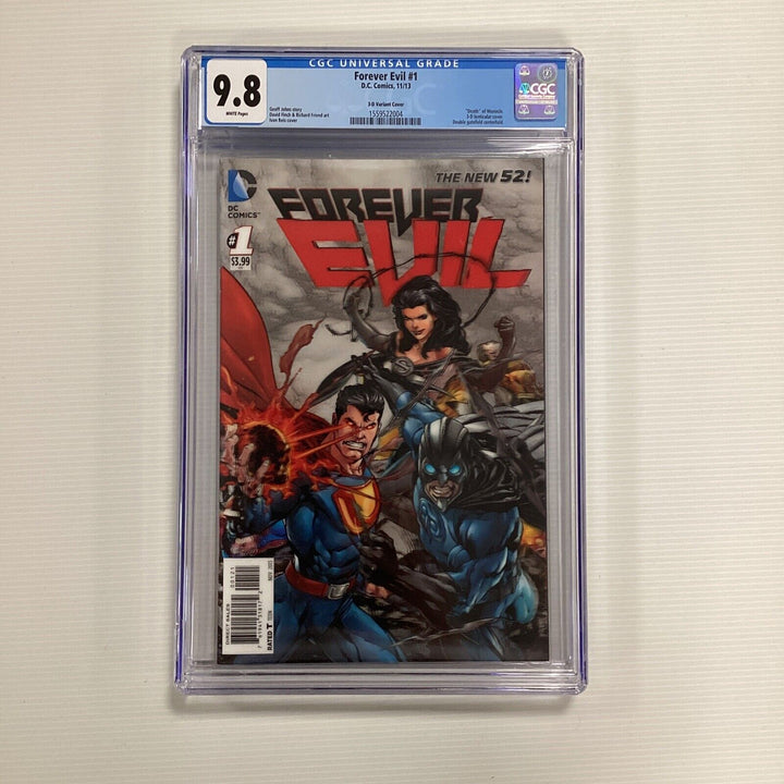 Forever Evil #1 2013 CGC 9.8 3D Lenticular Cover