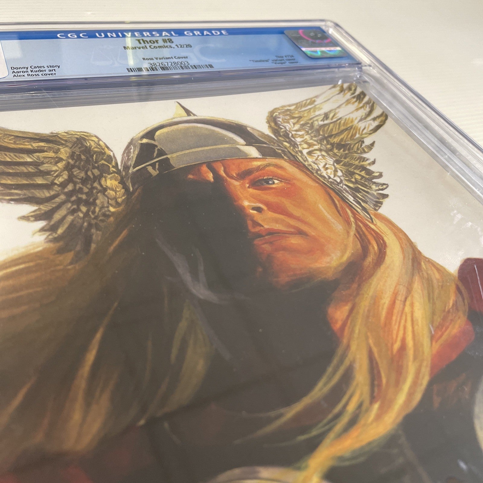 Thor #8 2020 CGC 9.6 Alex Ross 'Timeless' Virgin Variant4