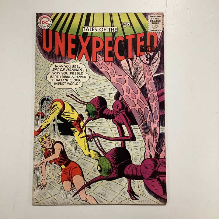 Tales Of The Unexpected #79 1963 FN- Pence Stamp0