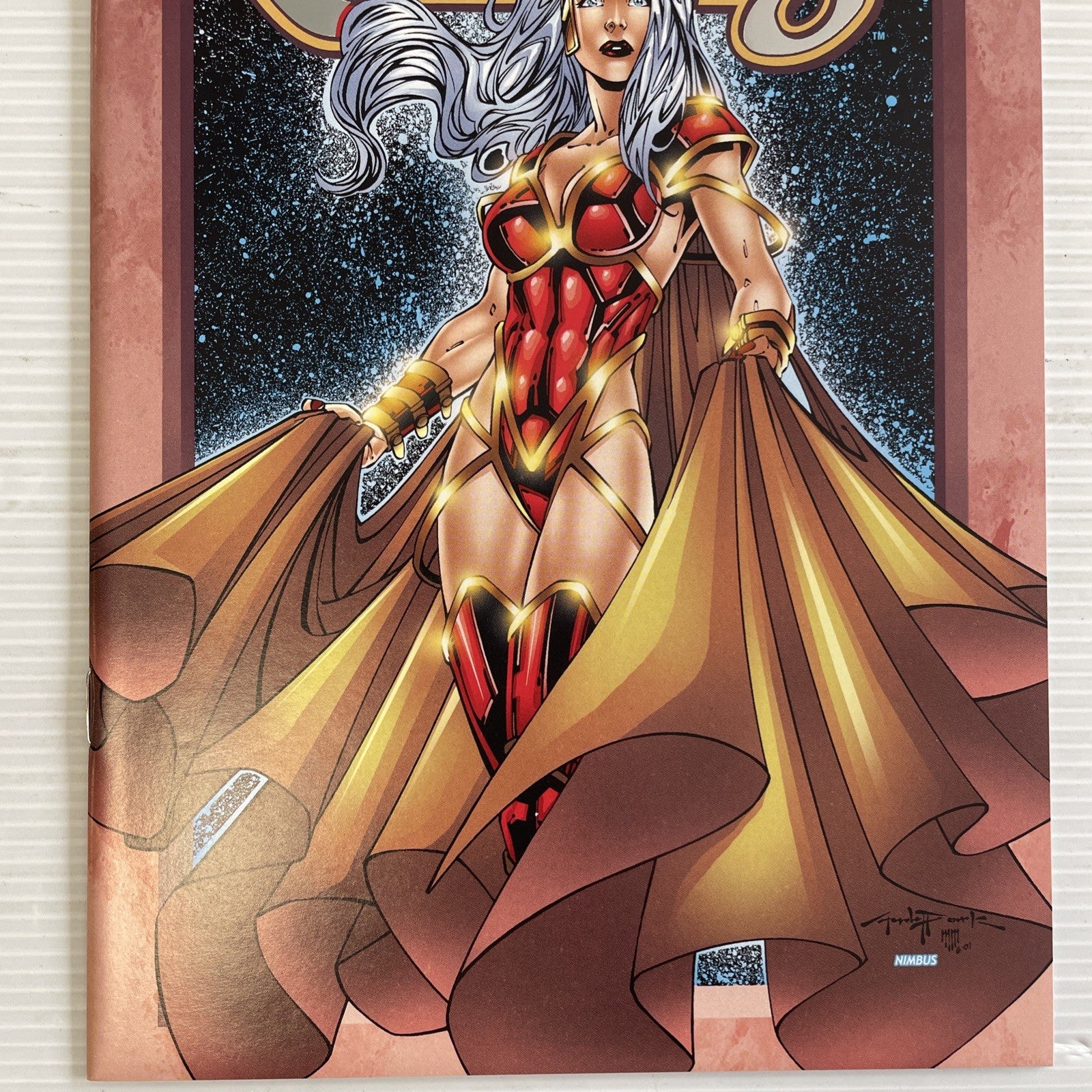 Glory #0 2001 NM Park Platinum Foil Variant Alan Moore Avatar2