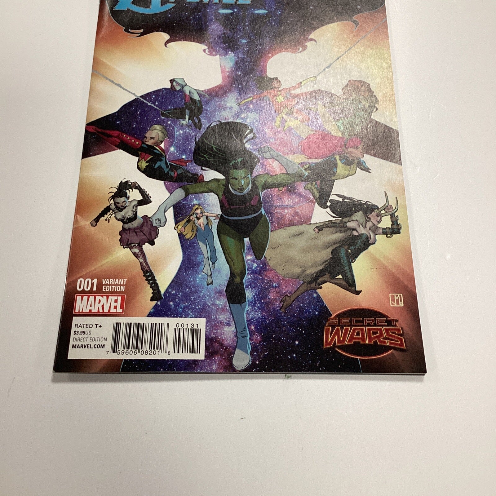 A-force #1 20165 VF/NM 1st App Singularity Jorge Molina 1:25 Varia1