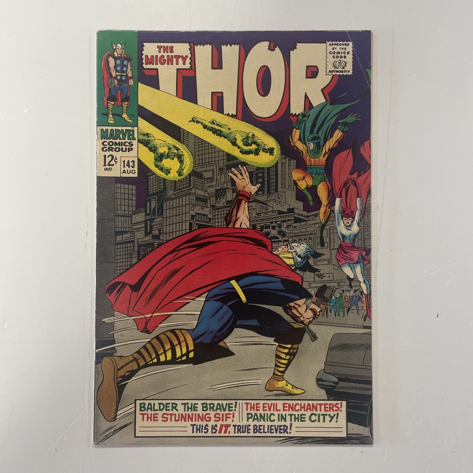 The Mighty Thor #143 1967 VG/FN0