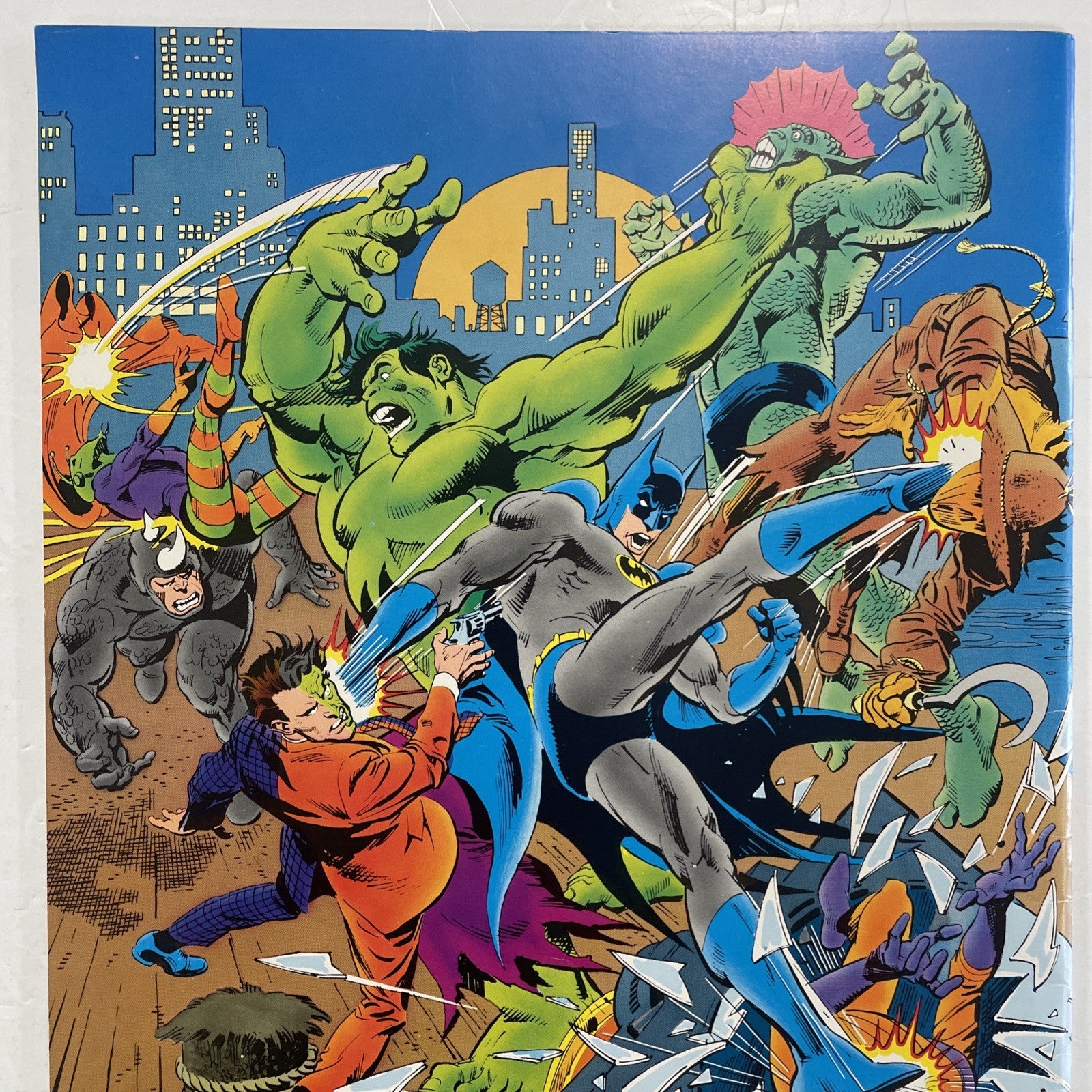 Batman Vs The Incredible Hulk Treasury Edition 1981 DC & Marvel Special5