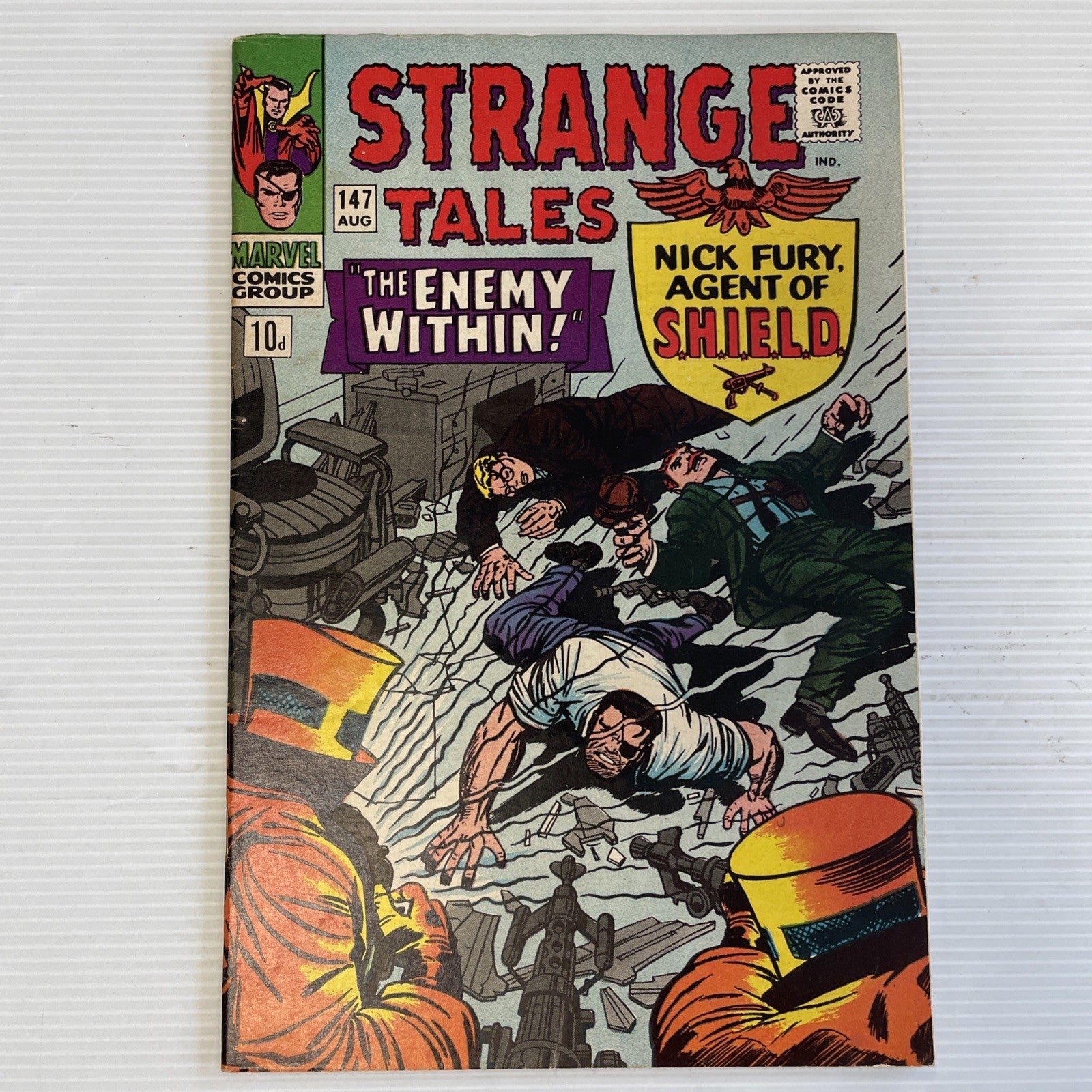 Strange Tales #147 1966 VG/FN Pence Copy 1st Appearance of Kaluu **Some foxing0