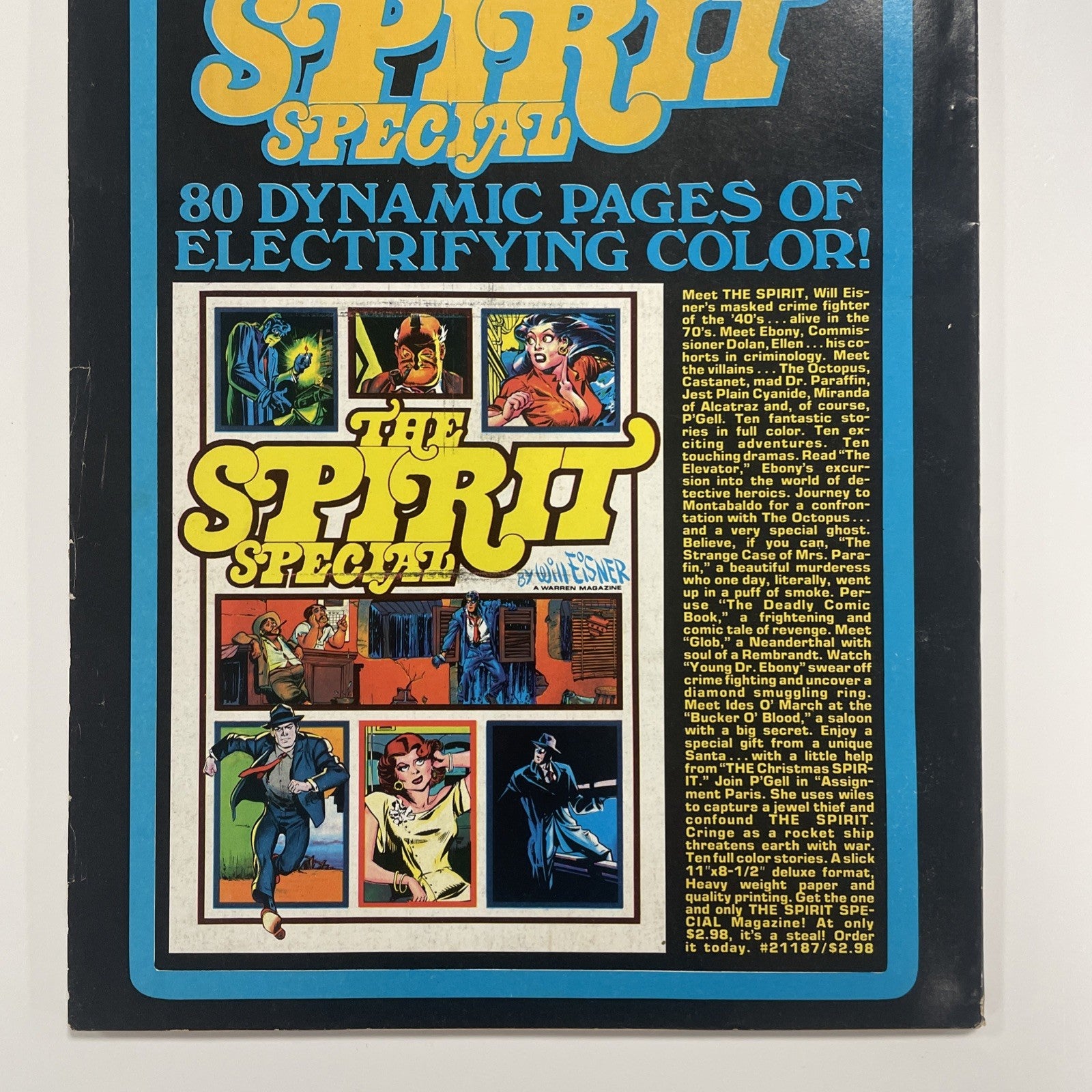Vampirella #46 1975 VG Warren Magazine *slight split top of spine5