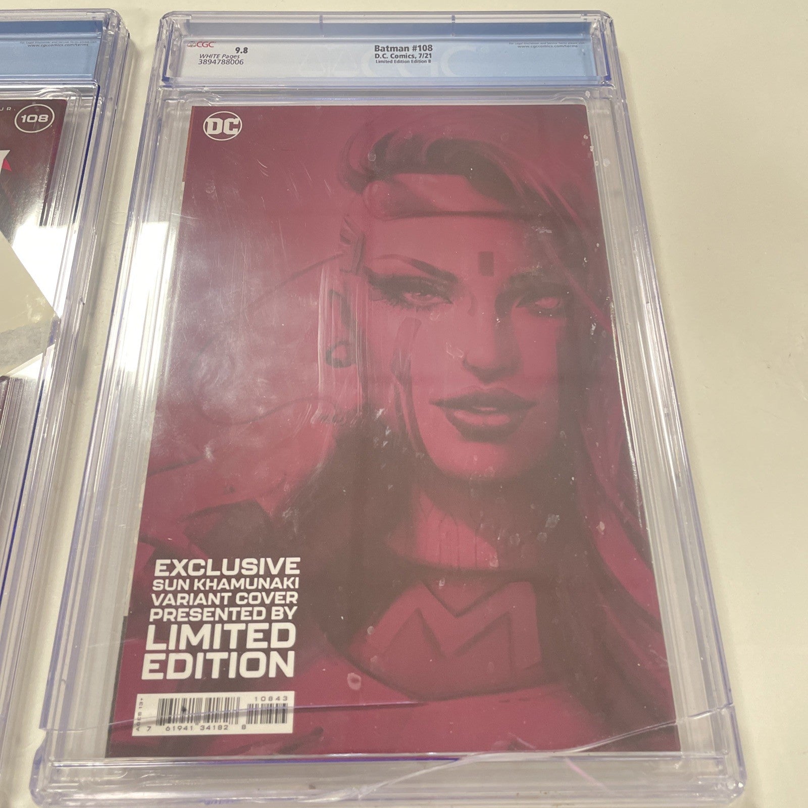 Batman #108 2021 CGC 9.8 1st App. of Miracle Molly X2 Variants **Cases cracked**13