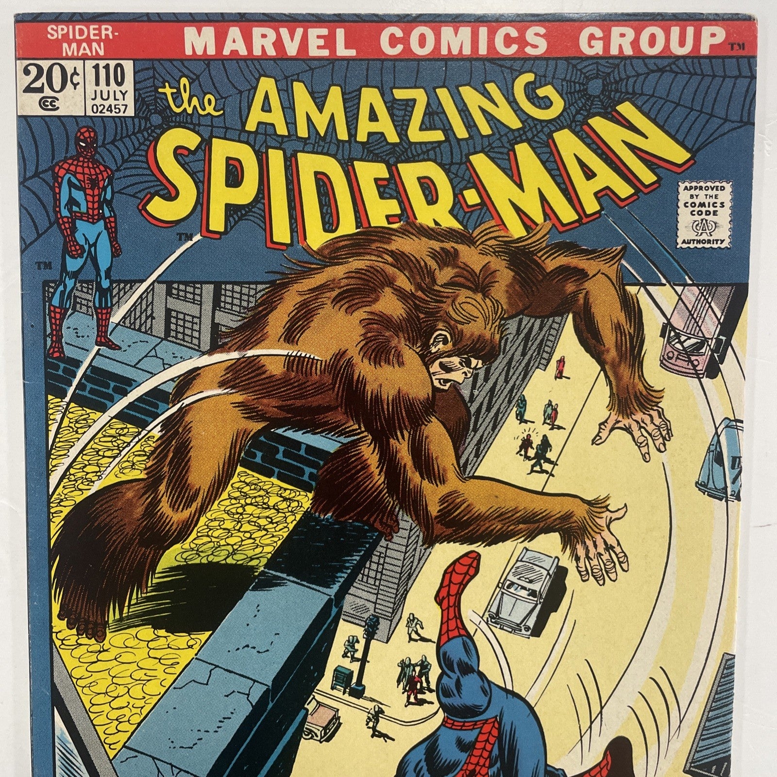 Amazing Spider-Man #110 1972 VF *See Description1