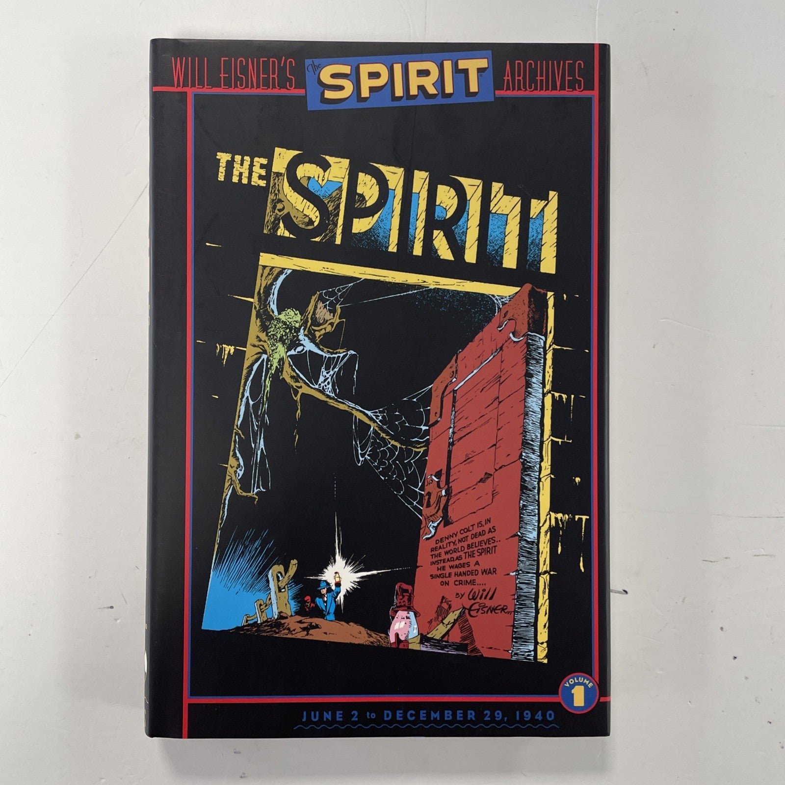 The Spirit Archive Will Eisner Vol 1 2000 First Printing HC Graphic Novel0