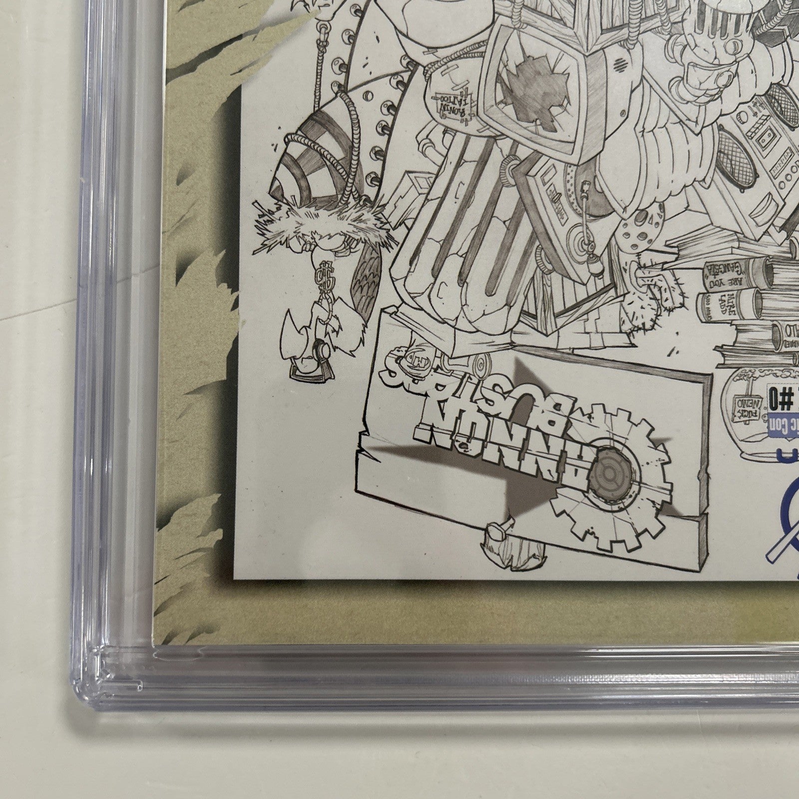 Cannon Busters #0 2004 CGC 9.6 San Diego Comic Con Exclusive Udon SDCC Netflix14