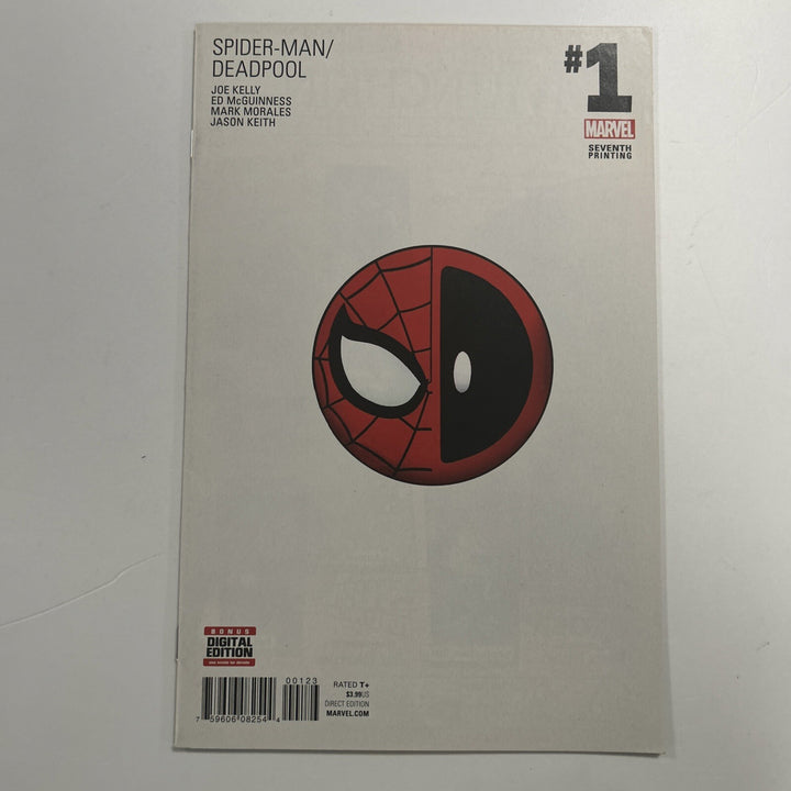 Spider-man Deadpool #1 2016 VF/NM 7th Print Variant0