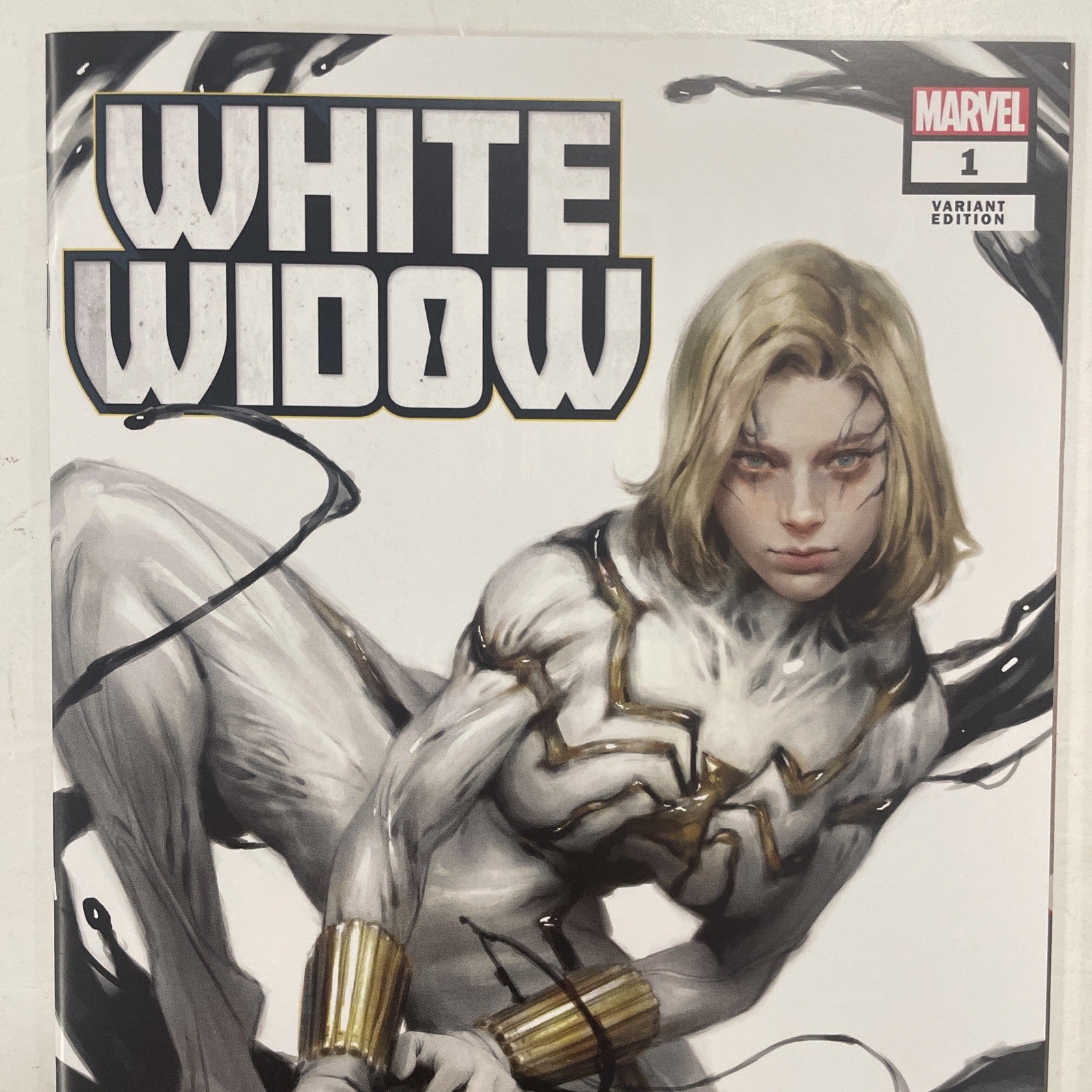 White Widow #1 2024 X2 NM Miguel Mercado Trade Dress & Virgin Variant2