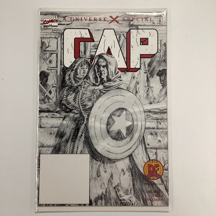 Universe X Special CAP 2000 DF Concept Sketch Variant CoA 141/10000
