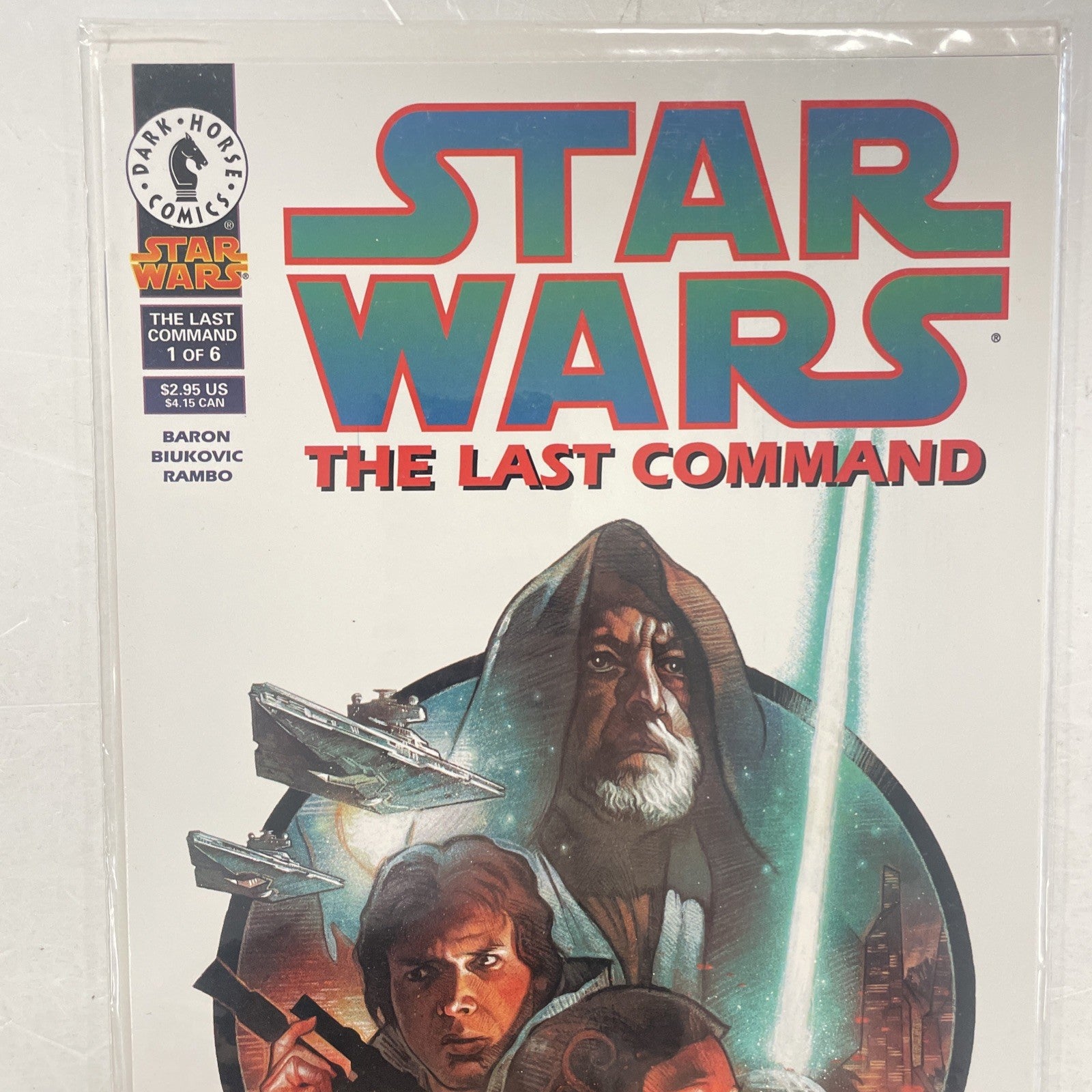 Star Wars: The Last Command #1 1997 Signed Mike Baron Dynamic Forces CoA1